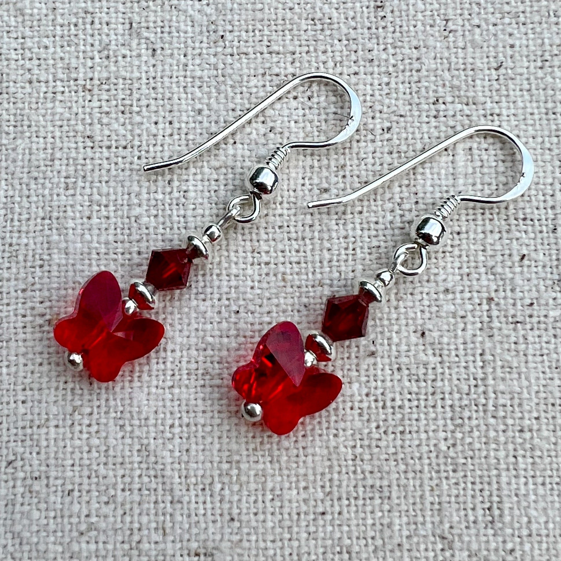 Pendientes en Siam y plata