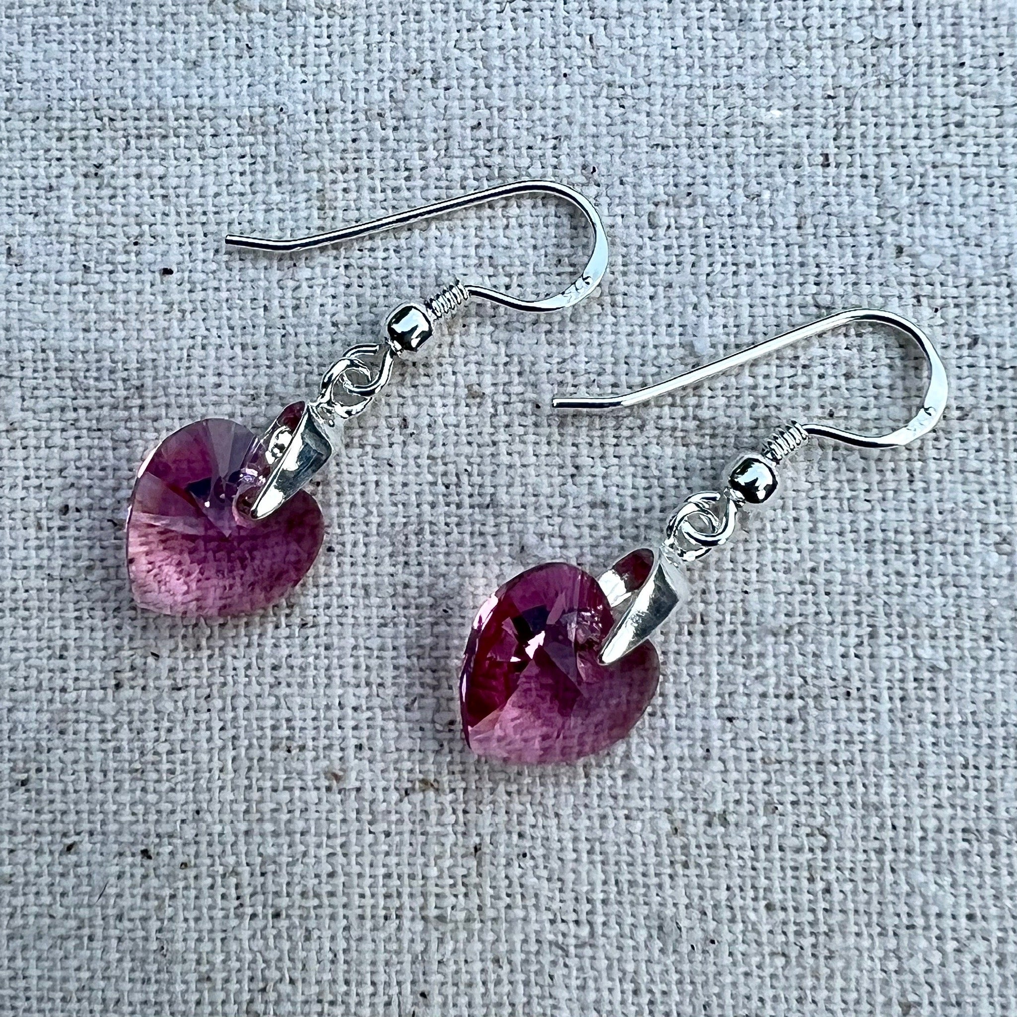 Pendientes en Rose y Plata