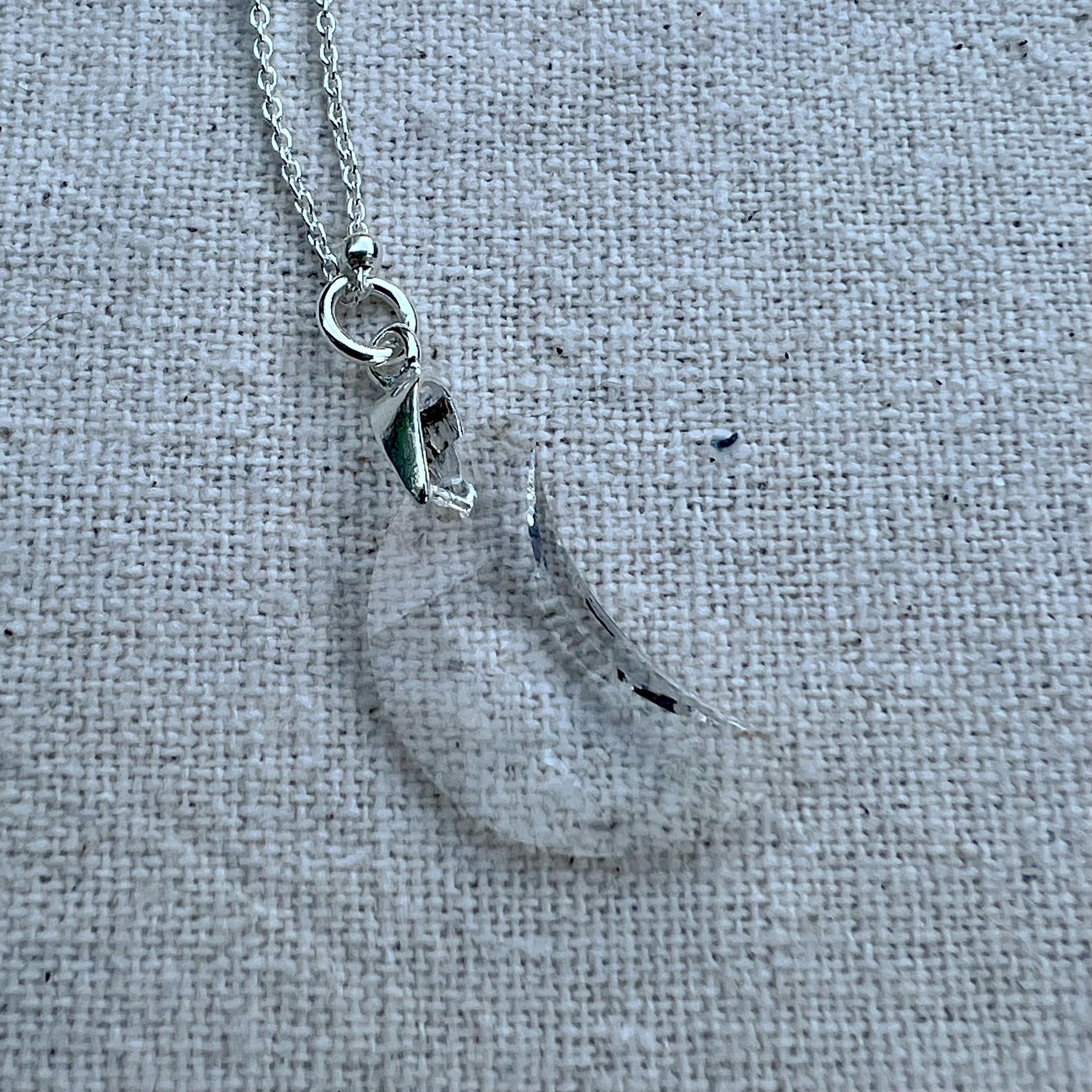 Detalle de la luna de cristal