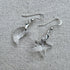 Pendientes en Crystal y plata