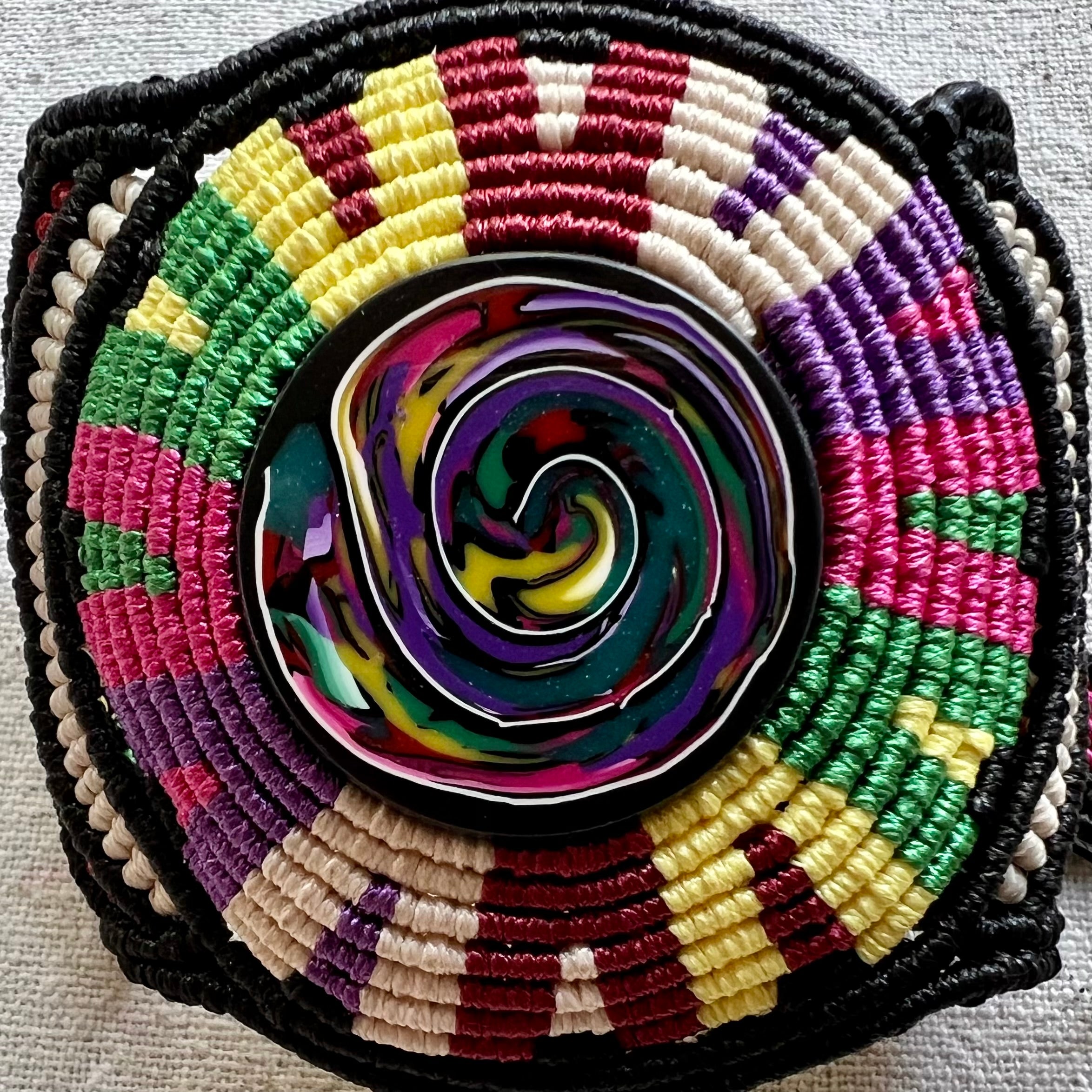 Detalle del centro de la pulsera
