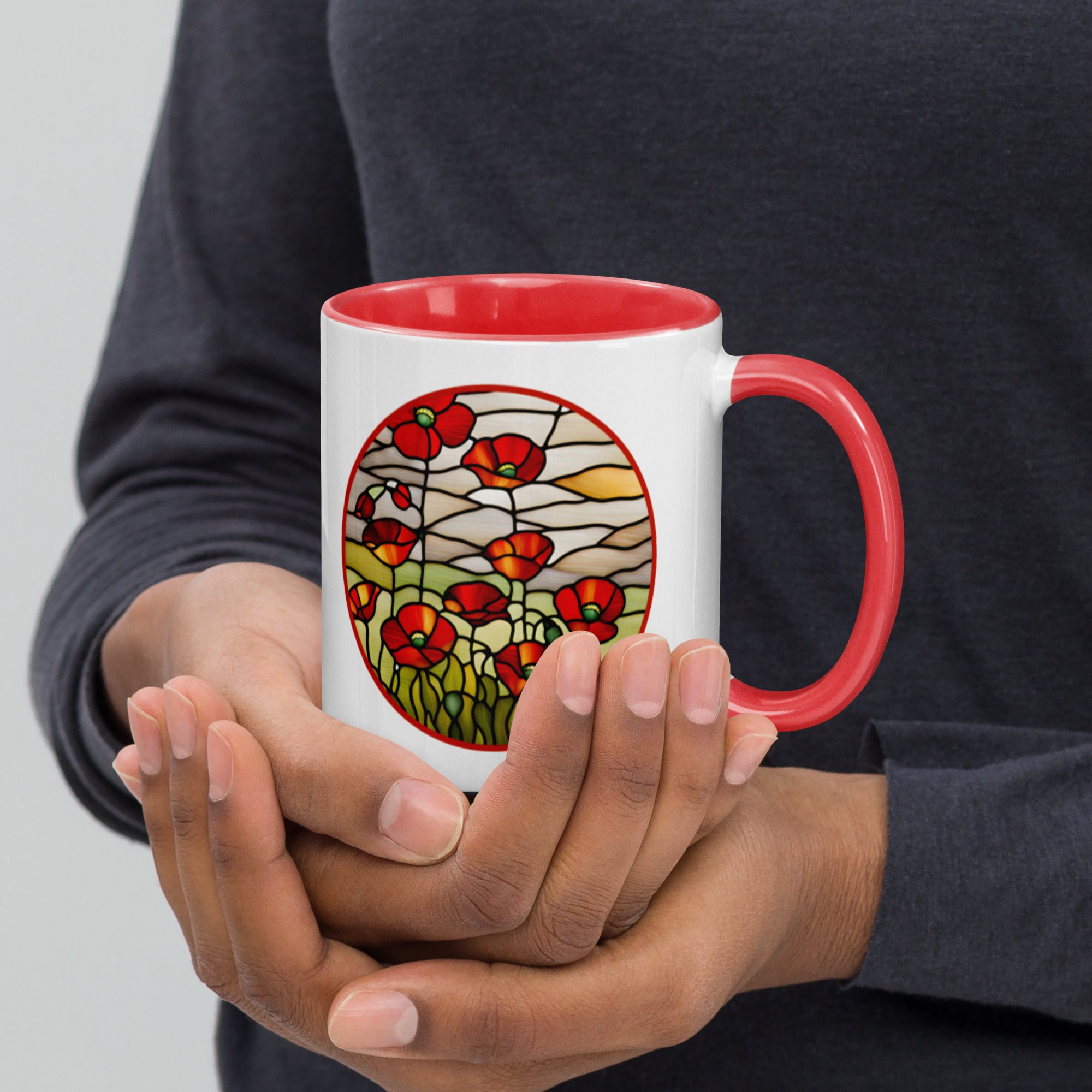 Taza entre las manos
