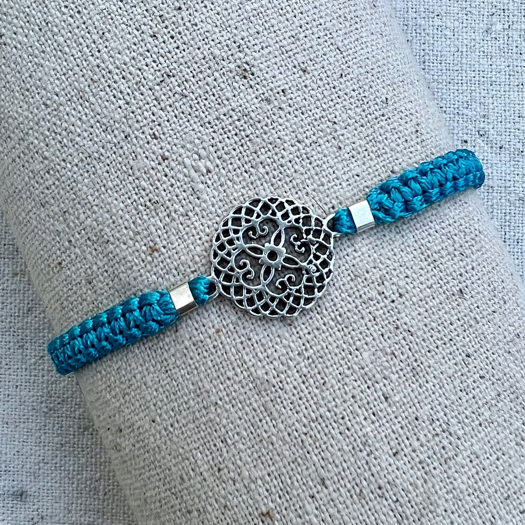 Vista frontal de la pulsera