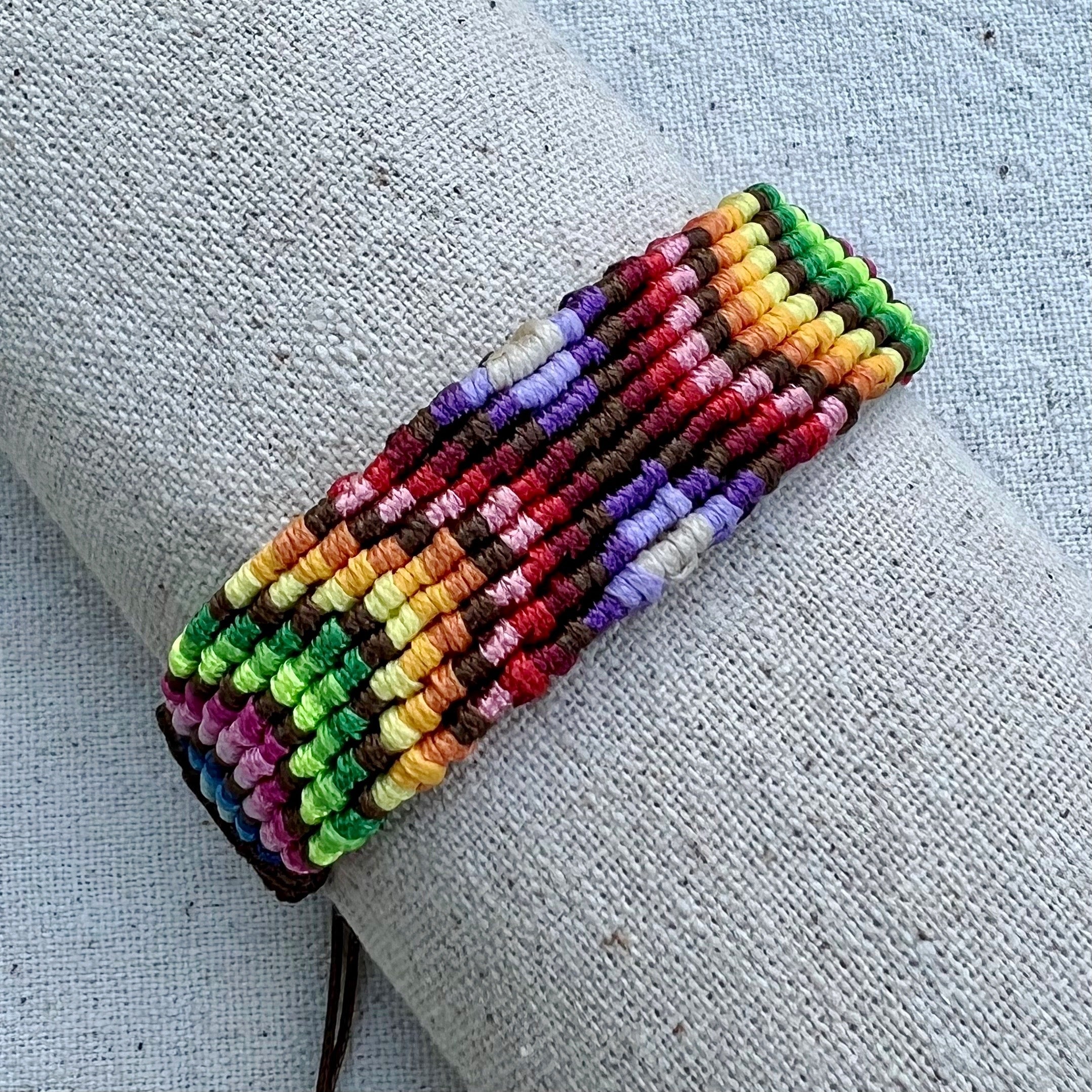 Vista frontal de la pulsera