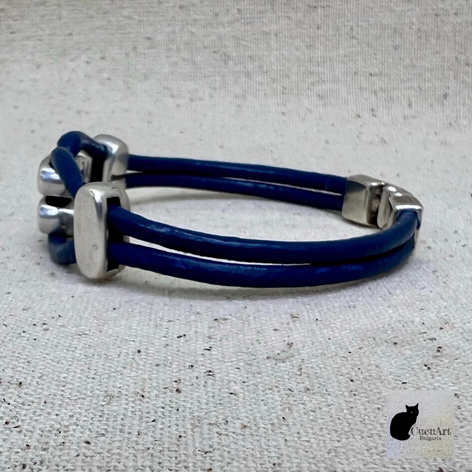 Vista lateral de la pulsera