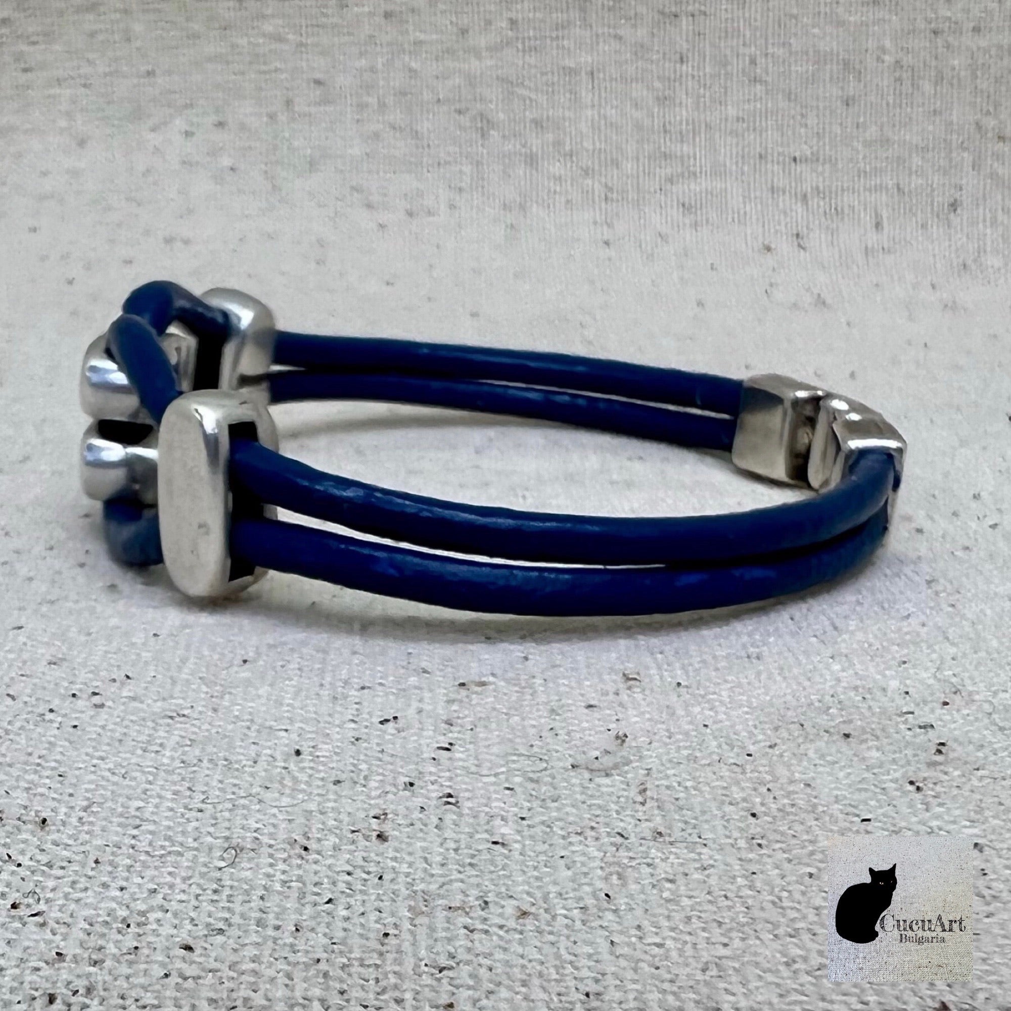 Vista lateral de la pulsera