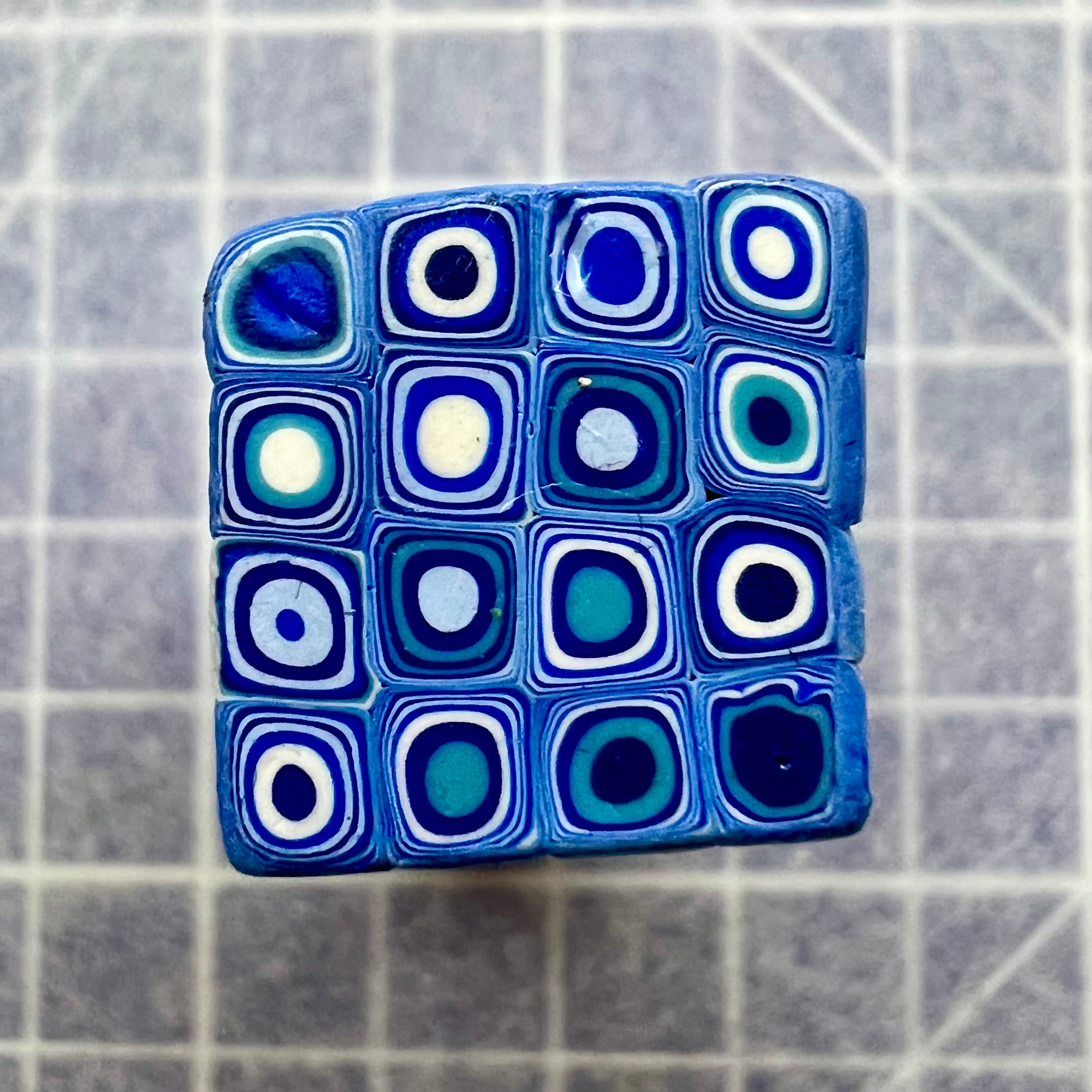 Murrina Klimt azul