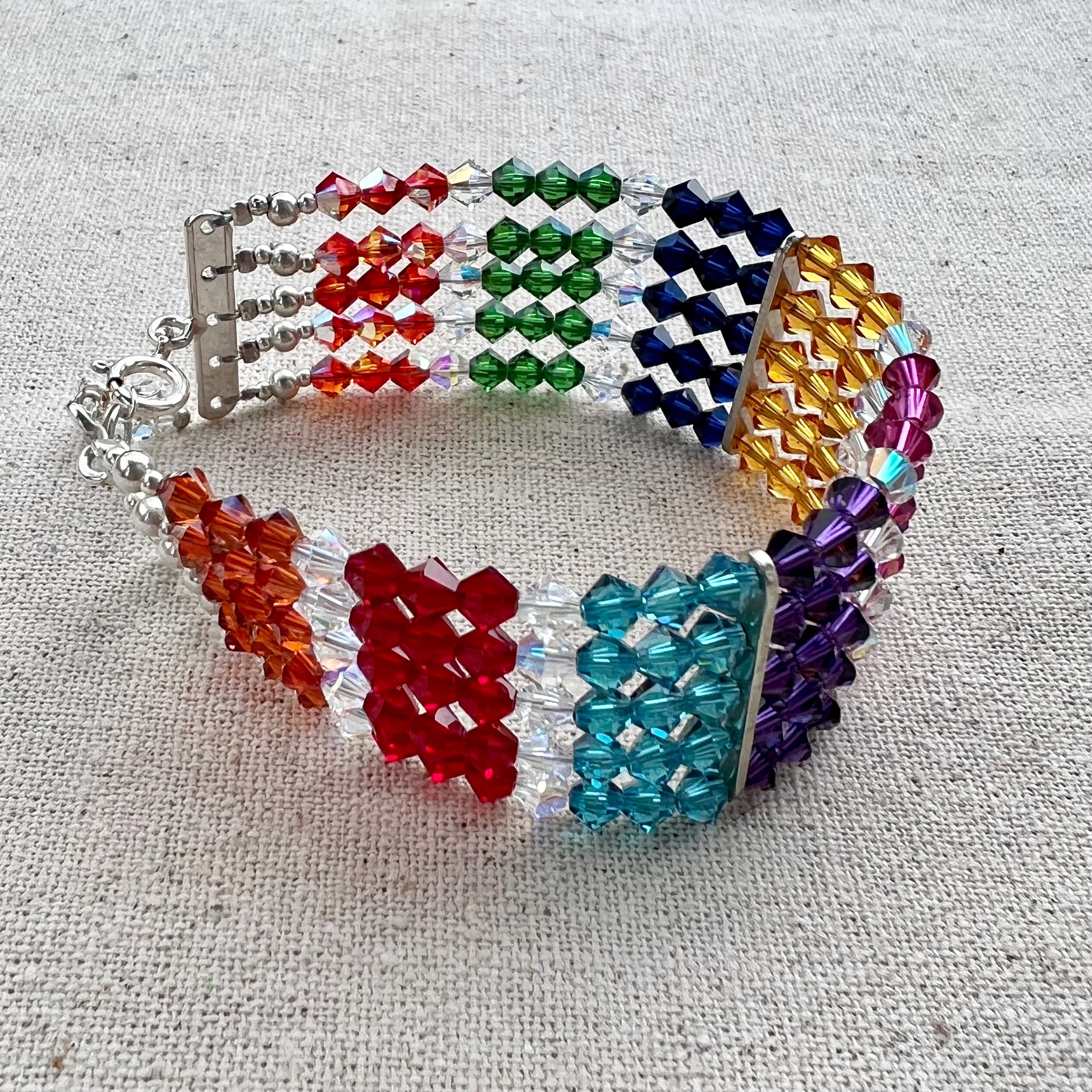 Vista lateral de la pulsera