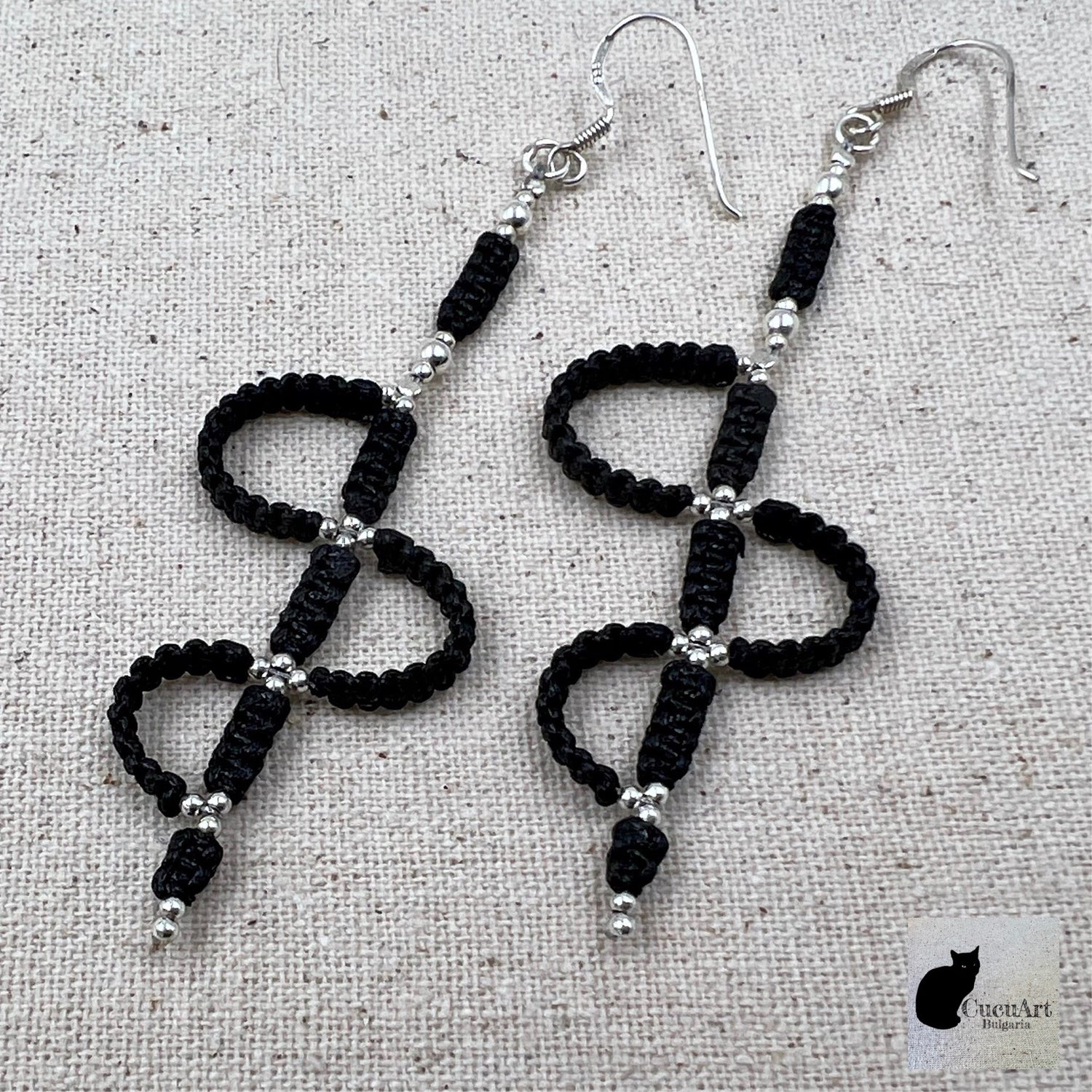 Visión general de los pendientes de macramé