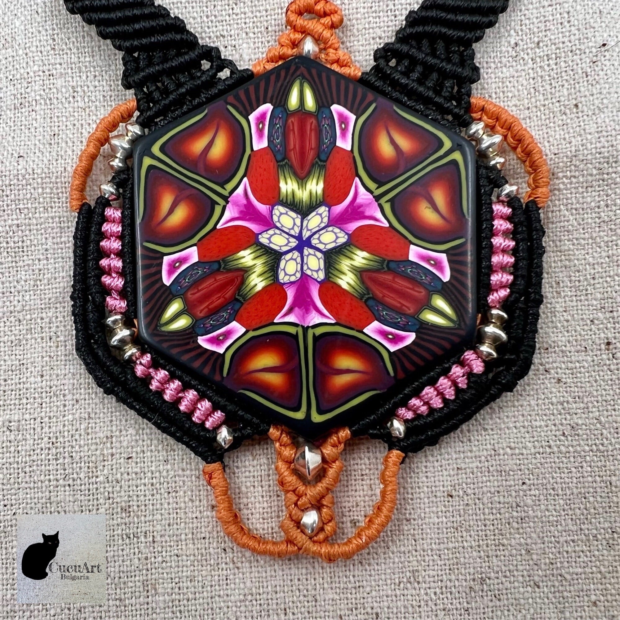 Detalle de la pieza de arcilla polimérica