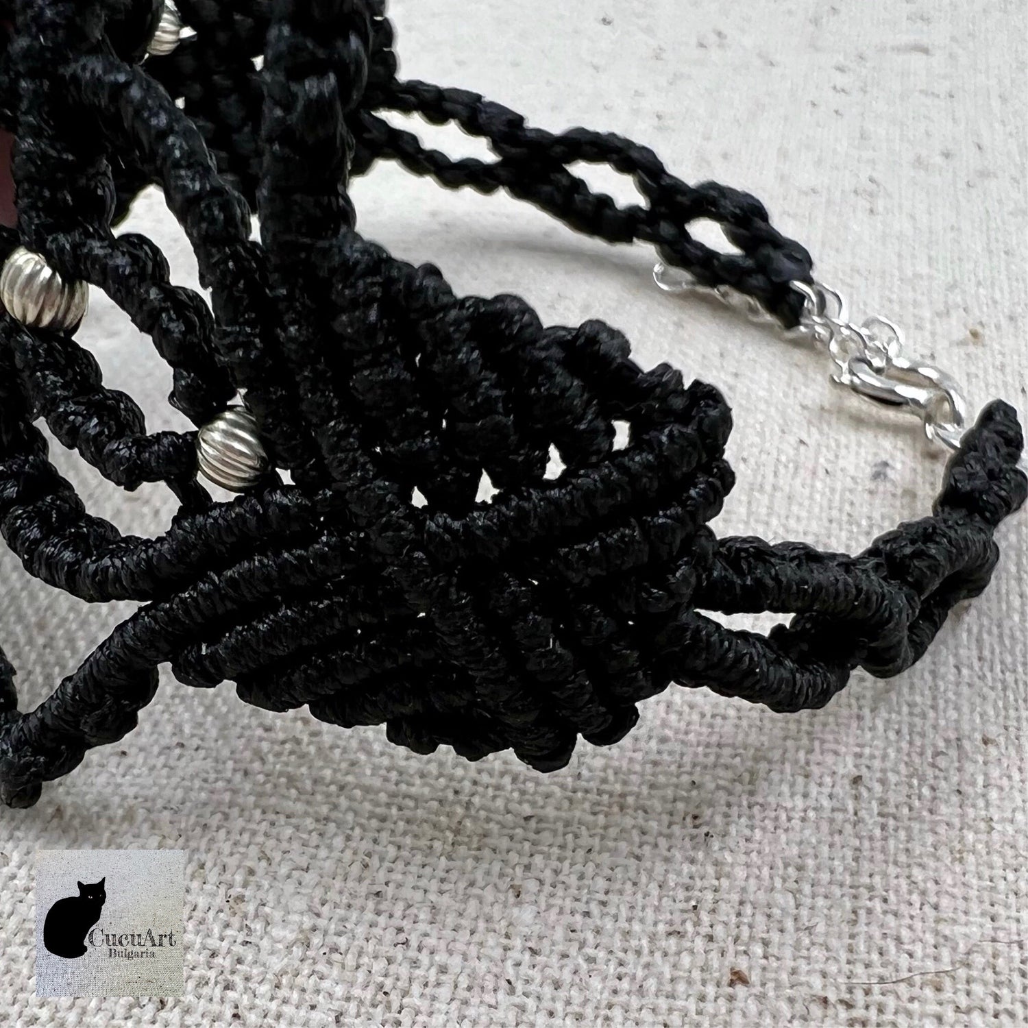 Vista lateral de la pulsera