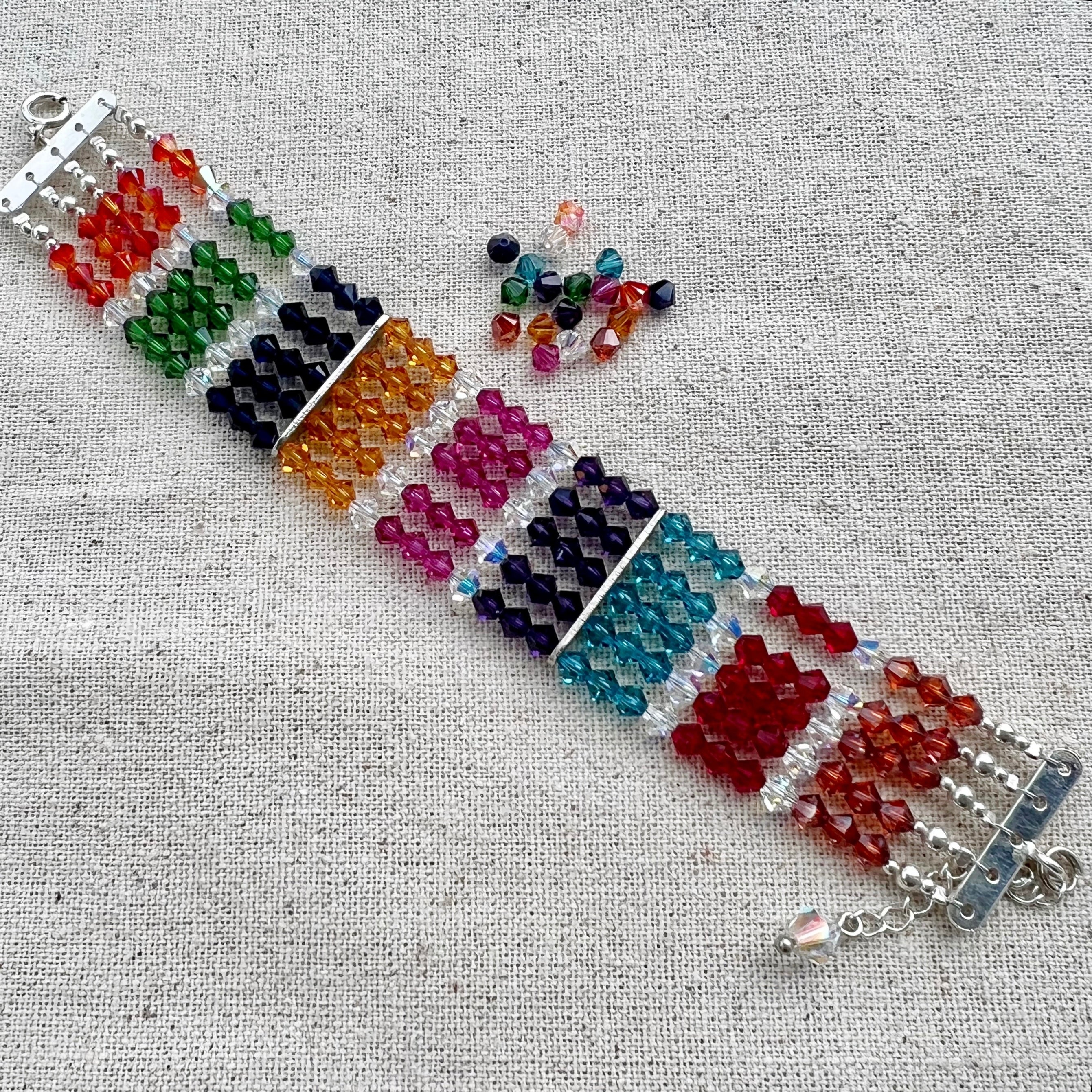 Vista de la pulsera abierta