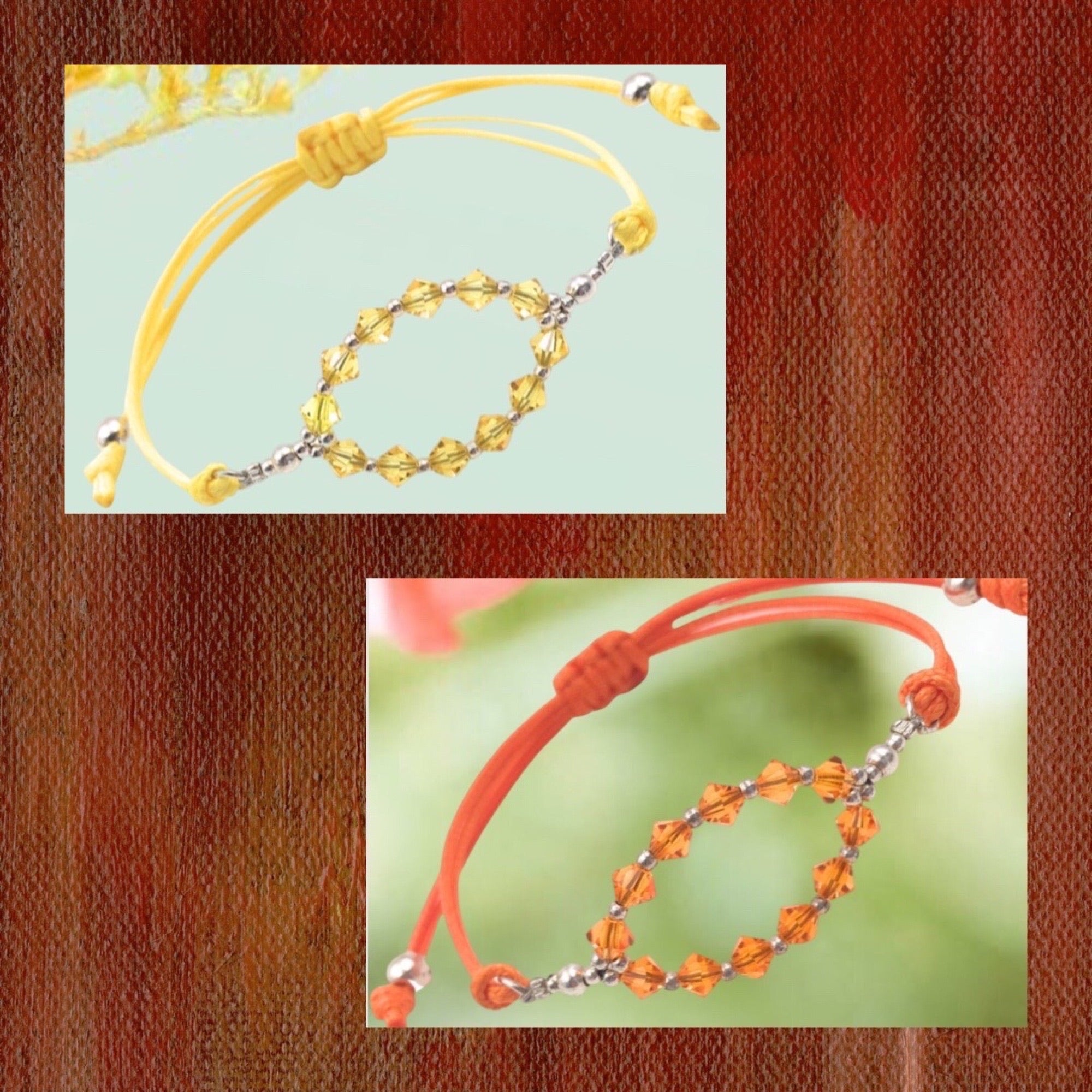 Pulsera de Plata de Ley y Cristal Tallado. Hecho a mano por CucuArt - CucuArt