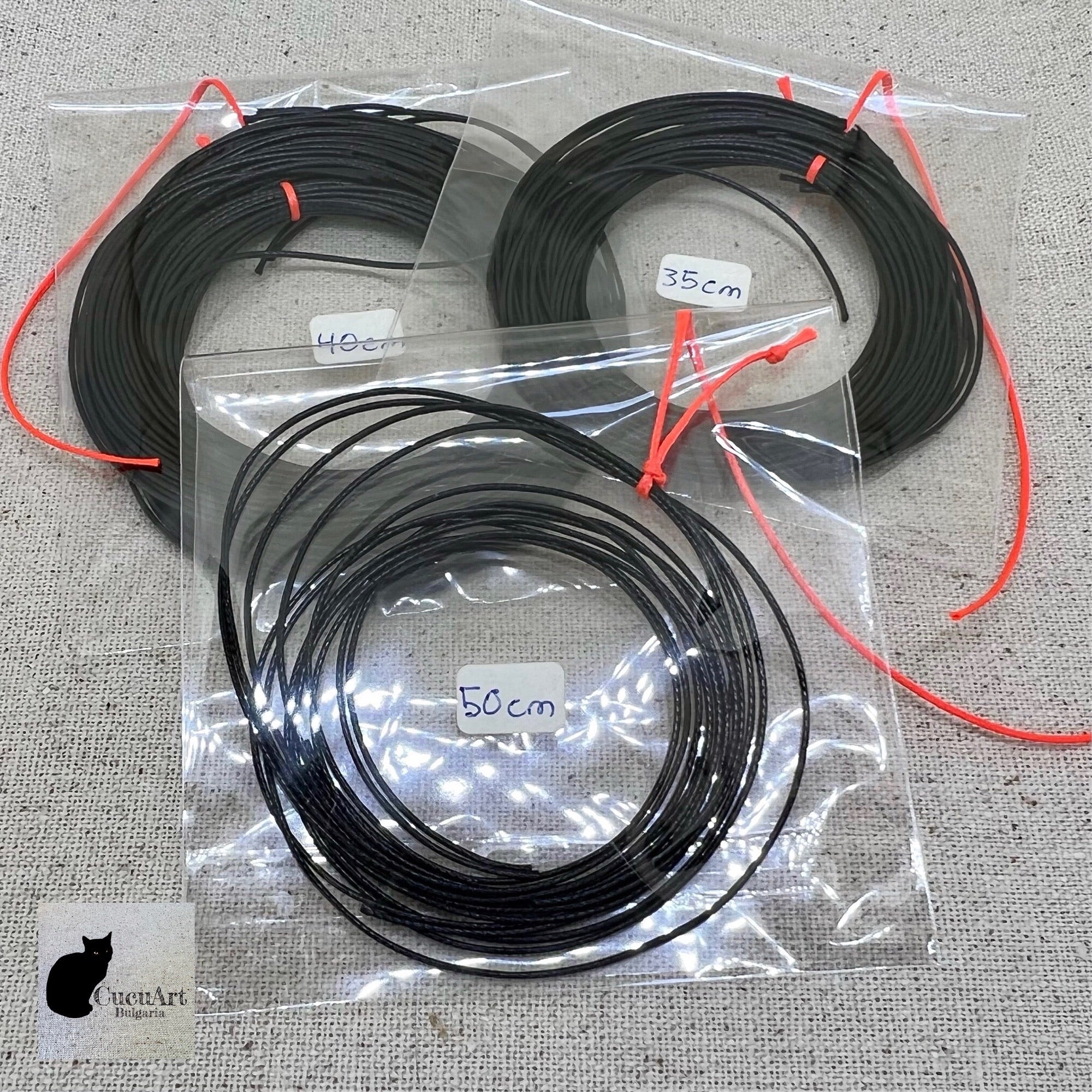 Cordón de poliéster encerado