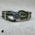 Vista frontal de la pulsera
