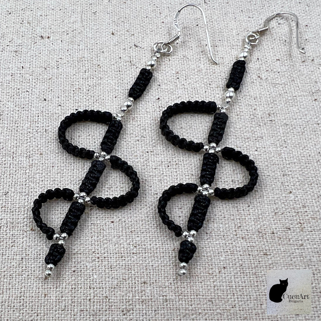 Visión general de los pendientes de macramé