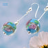 Pendientes de Cristal Artesanal y Plata de Ley. Varios colores. Hecho a mano por CucuArt - CucuArt 